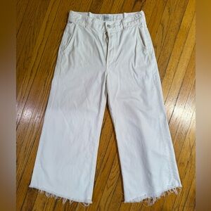 Citizens Of Humanity White Pants Jeans Beverly size 27